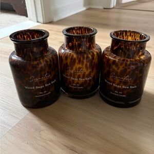 Signature Tortoiseshell Scented Candle Trio